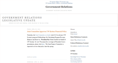 Desktop Screenshot of legislativeupdate.uwsa.edu