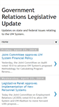 Mobile Screenshot of legislativeupdate.uwsa.edu