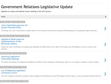 Tablet Screenshot of legislativeupdate.uwsa.edu